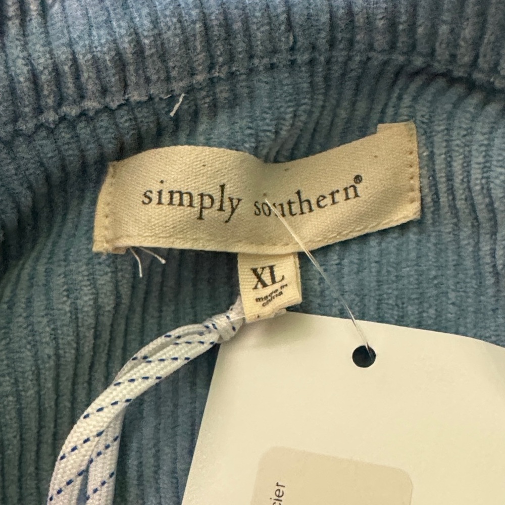Simply Southern Glacier Corduroy Jacket Size XL - Picture 9 of 12